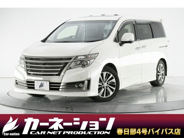 NISSAN ELGRAND  4WD 2014