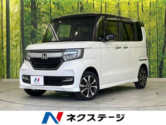 HONDA N BOX CUSTOM 2018, White, 660cc - Autocraft Japan