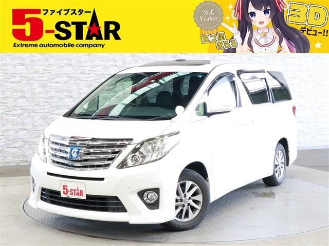 TOYOTA ALPHARD hybrid 4WD 2012