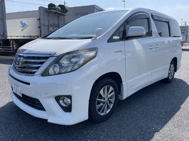 TOYOTA ALPHARD hybrid 4WD 2012