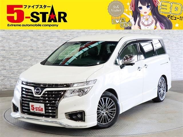 NISSAN ELGRAND  4WD 2017