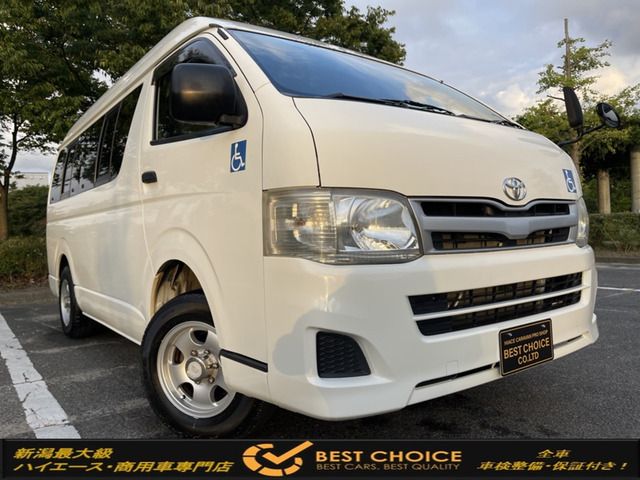 TOYOTA HIACE van 4WD 2012