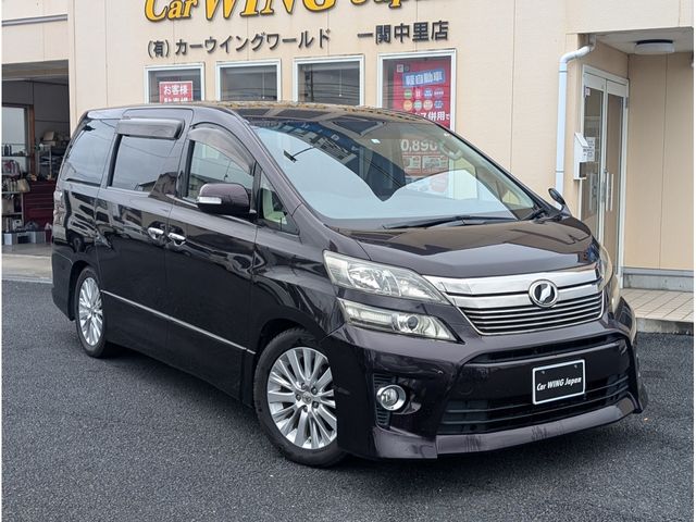 TOYOTA VELLFIRE 4WD 2012