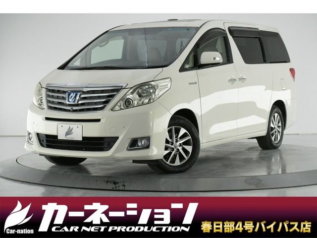 TOYOTA ALPHARD hybrid 4WD 2012